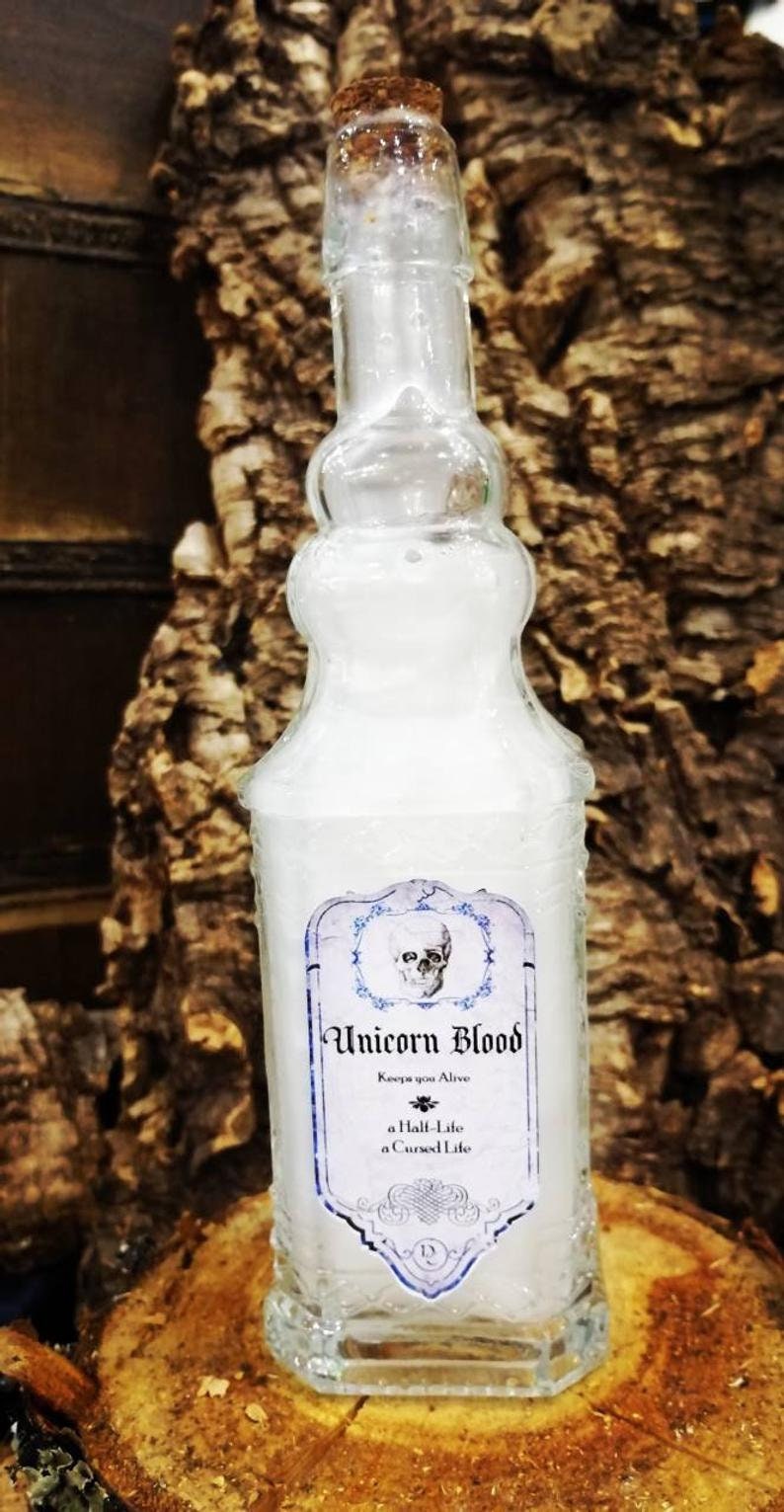 Sangue di Unicorno – Pozione Bagnoschiuma al Talco e Cotton Flower| Harry Potter