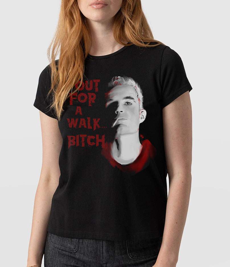 T-shirt Donna Buffy l'Ammazza Vampiri – Illustrazione Originale | Midnight Art