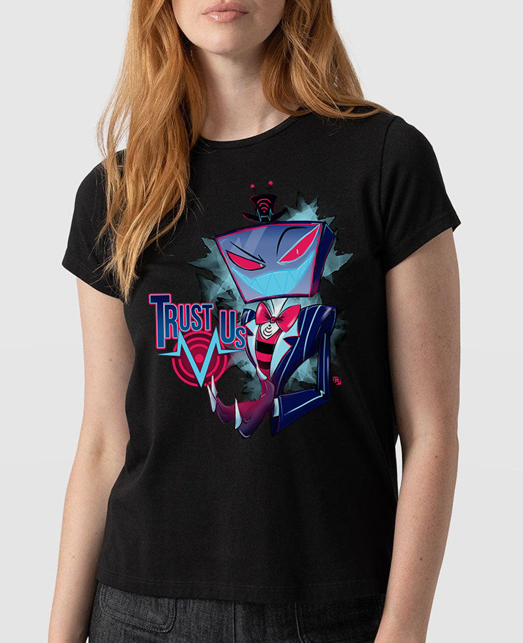 Vox Hazbin Hotel T-Shirt Donna – Illustrazione Originale | Midnight Art