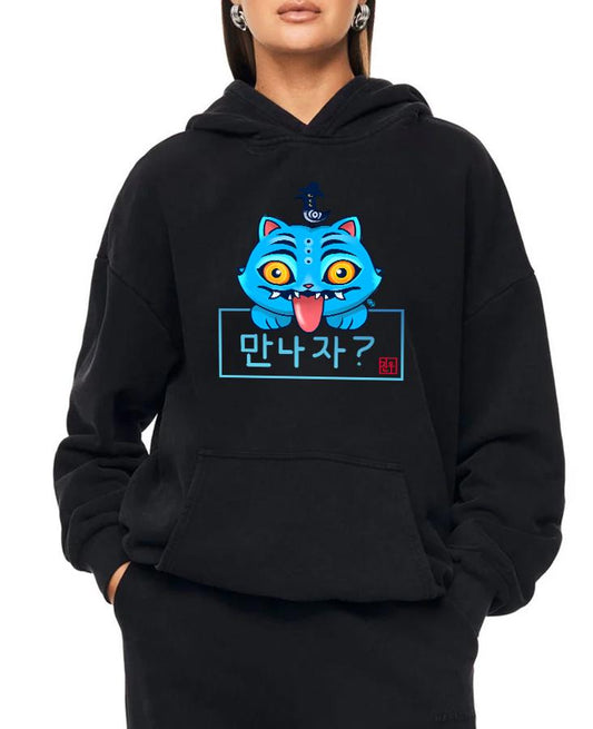 Felpa Hoodie Unisex Kpop Demon Hunters – Illustrazione Originale | Midnight Art