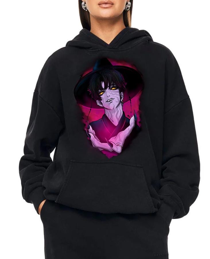 Felpa Hoodie Unisex Kpop Demon Hunters – Illustrazione Originale | Midnight Art