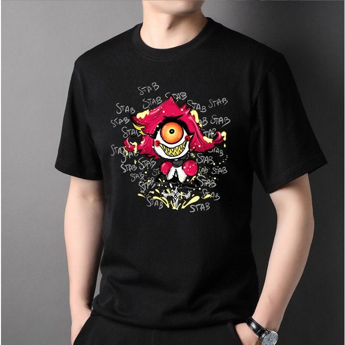 Niffty Hazbin Hotel T-shirt Unisex – Illustrazione Originale | Midnight Art