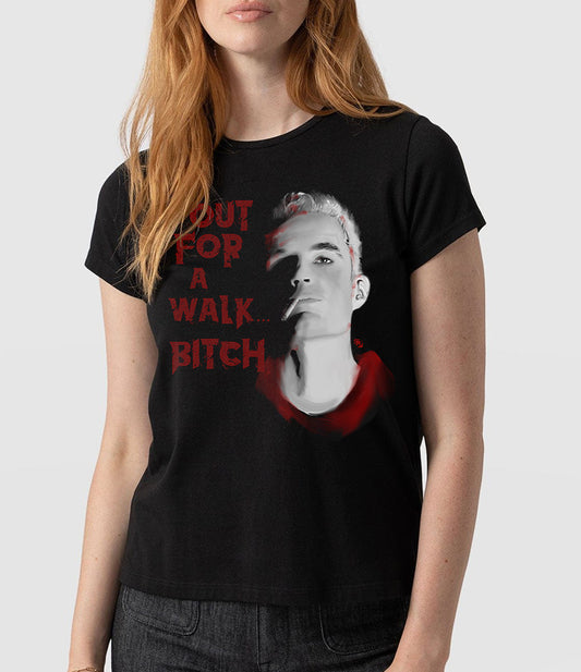 T-shirt Donna Buffy l'Ammazza Vampiri – Illustrazione Originale | Midnight Art