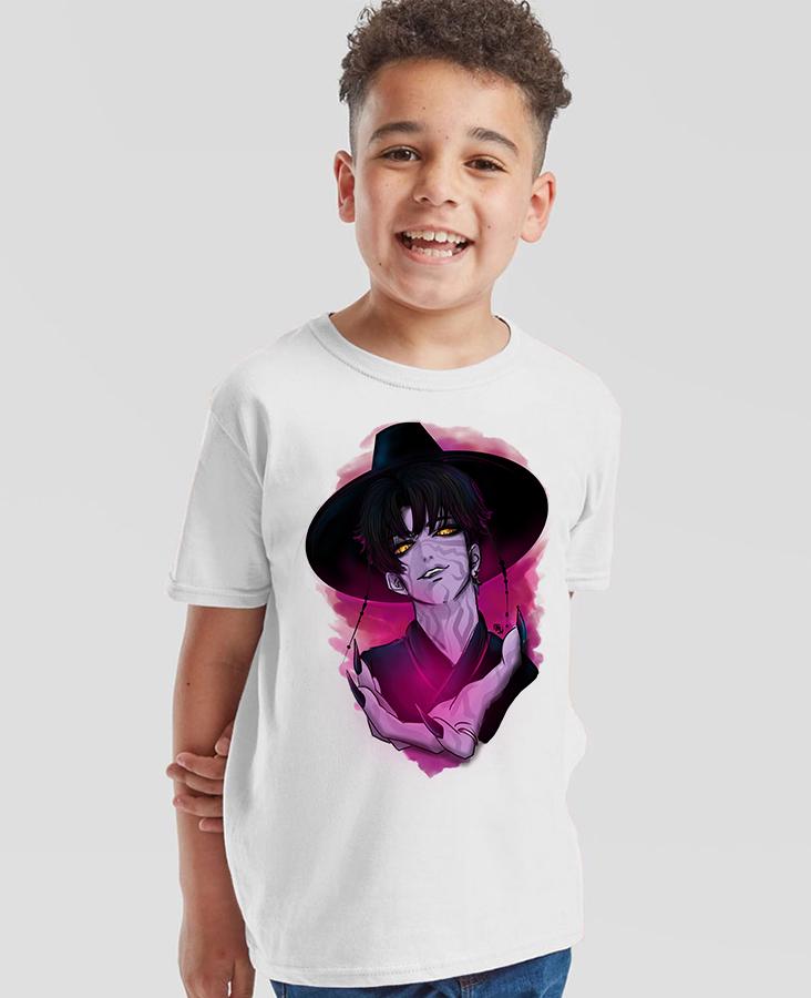 T-Shirt Bambino Jin Hoo - Illustrazione Originale | Midnight Art