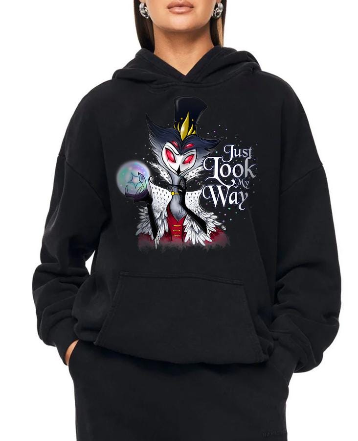 Hazbin Hotel & Helluva Boss Hoodie Unisex – Illustrazione Originale | Midnight Art