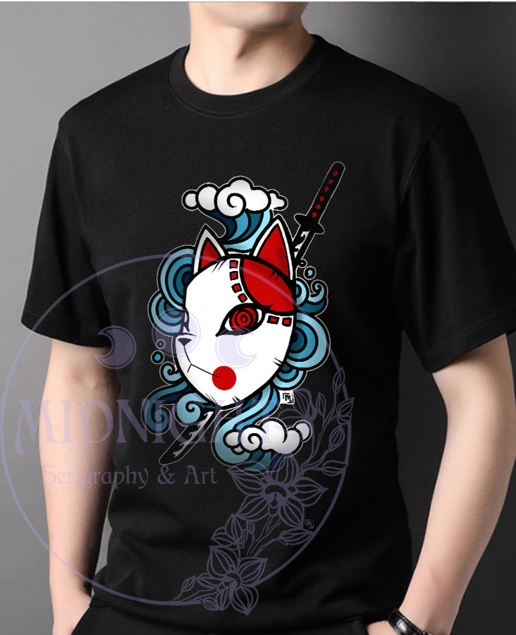 Demon Slayer T-Shirt Unisex – Illustrazione Originale | Midnight Art