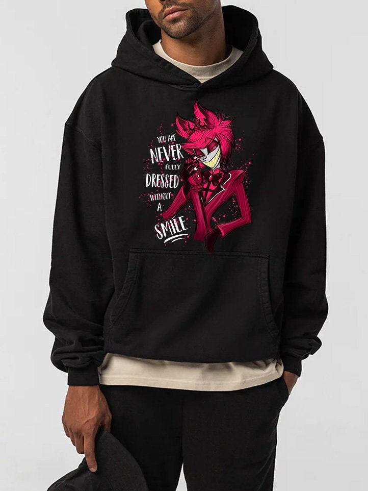 Hazbin Hotel & Helluva Boss Hoodie Unisex – Illustrazione Originale | Midnight Art
