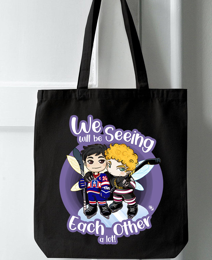 Ember & Ice - Heated Rivalry Shopping Bag