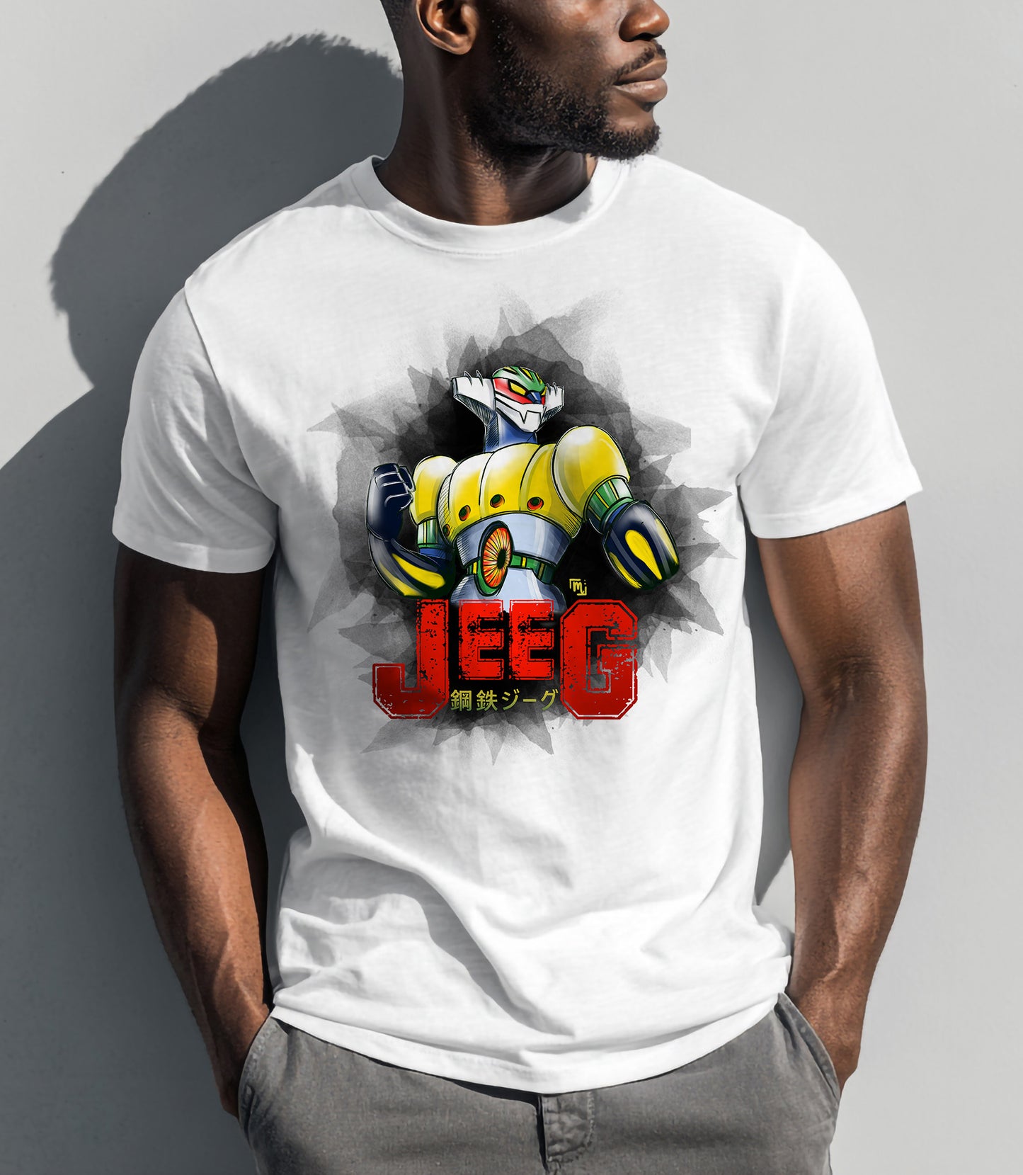 T-shirt Jeeg Robot d'Acciaio – Illustrazione Originale | Midnight Art