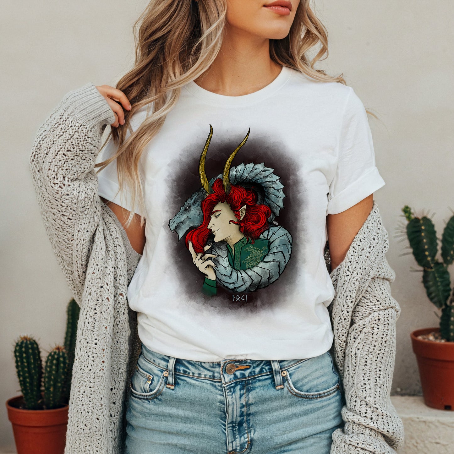 Loki T-Shirt Donna | Midnight Art