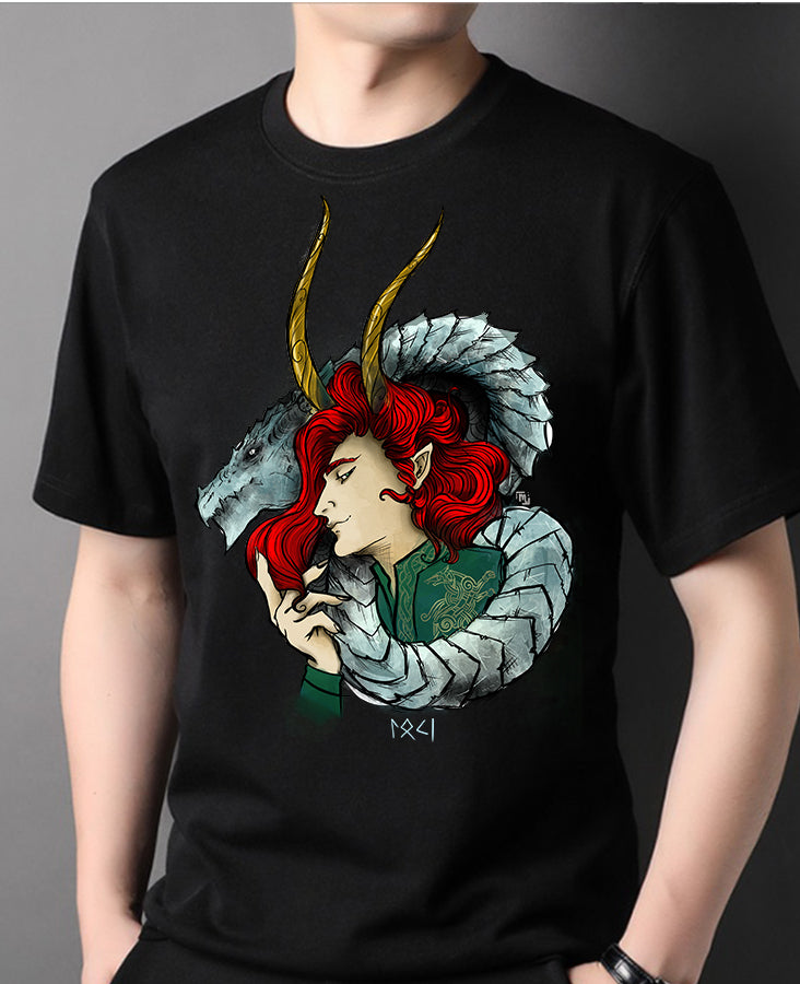 Loki T-Shirt Unisex | Midnight Art