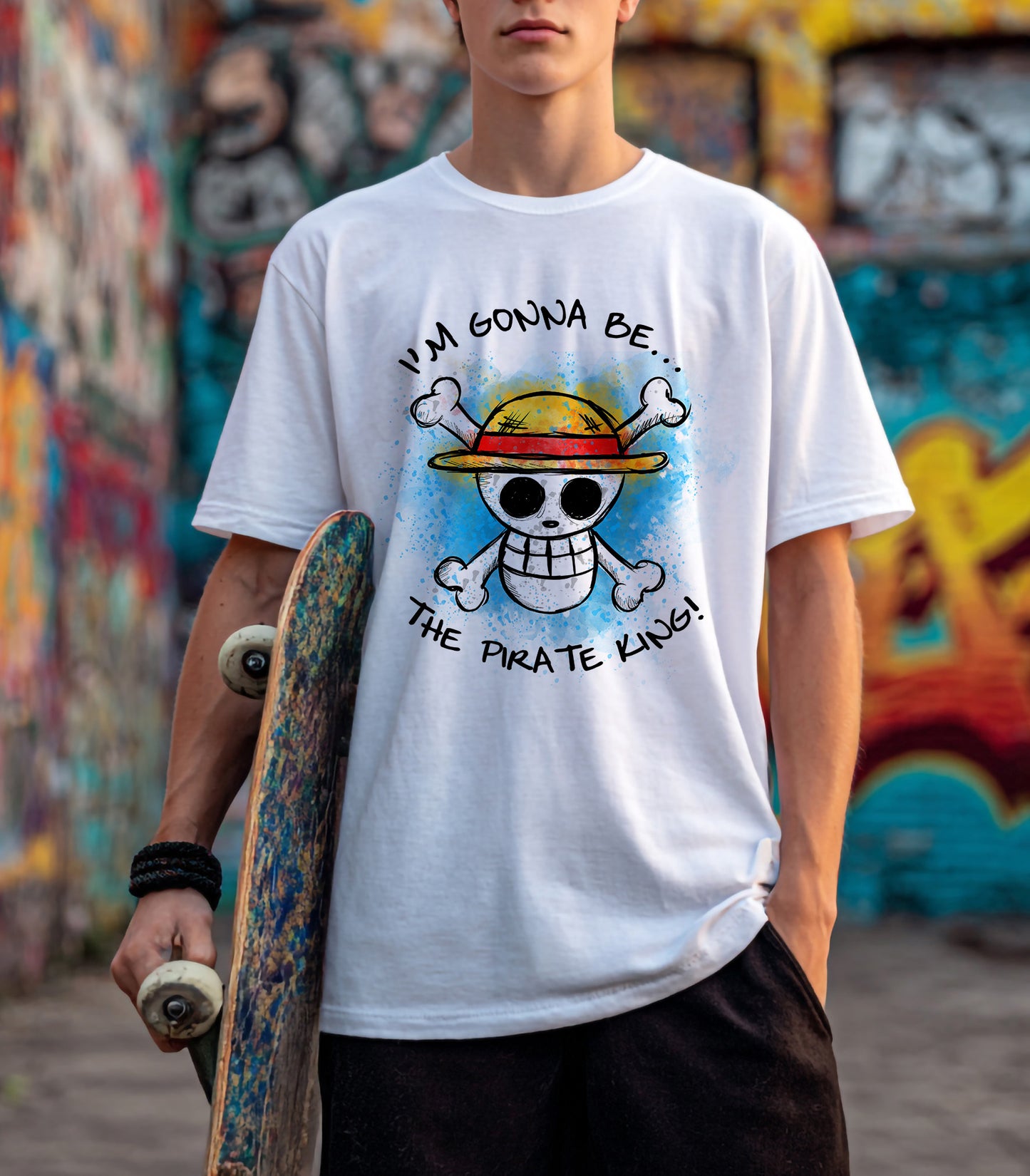 One Piece T-Shirt Unisex – Illustrazione Originale | Midnight Art