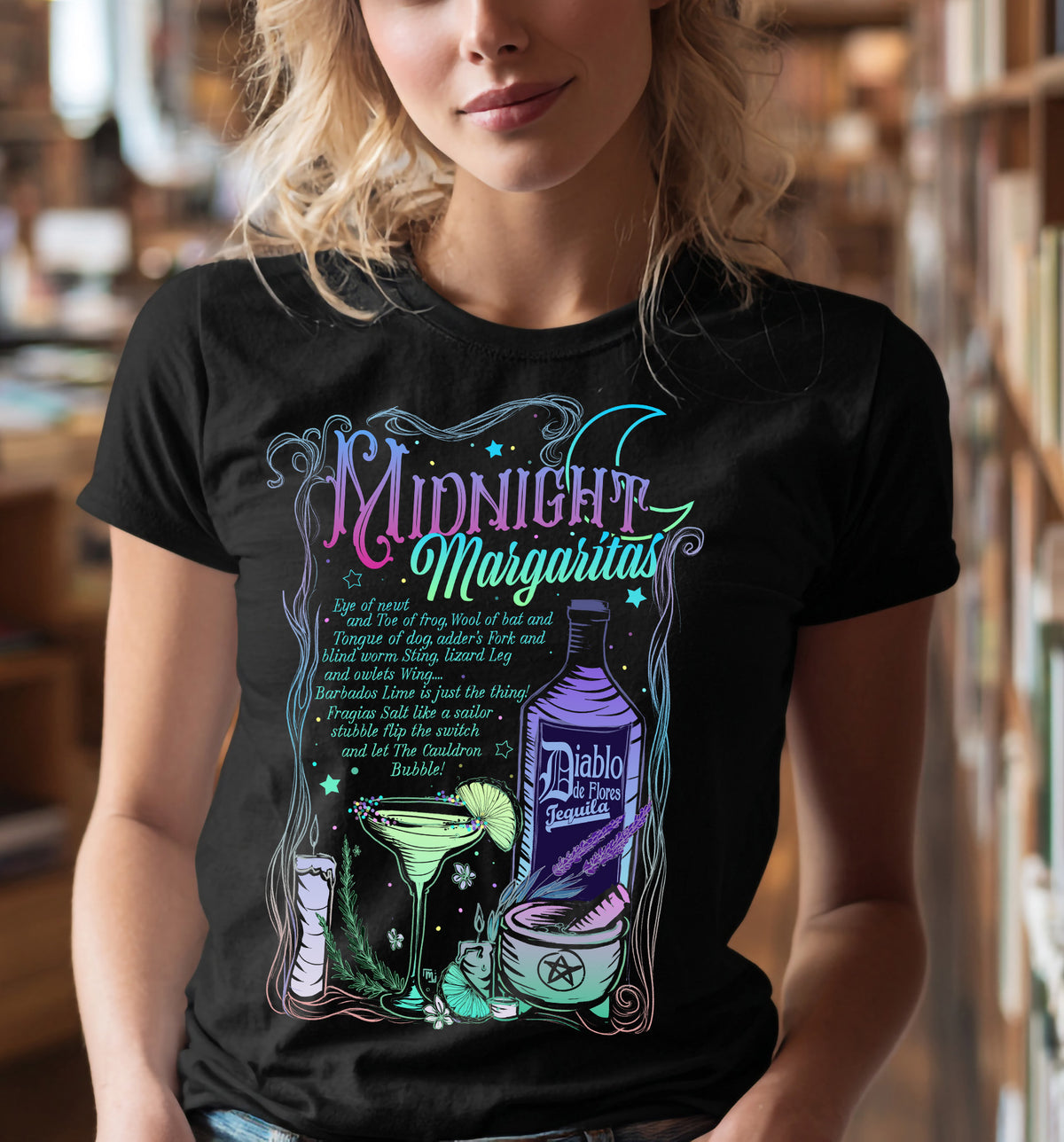 Midnight Margaritas T-Shirt Donna e Unisex | Midnight Art