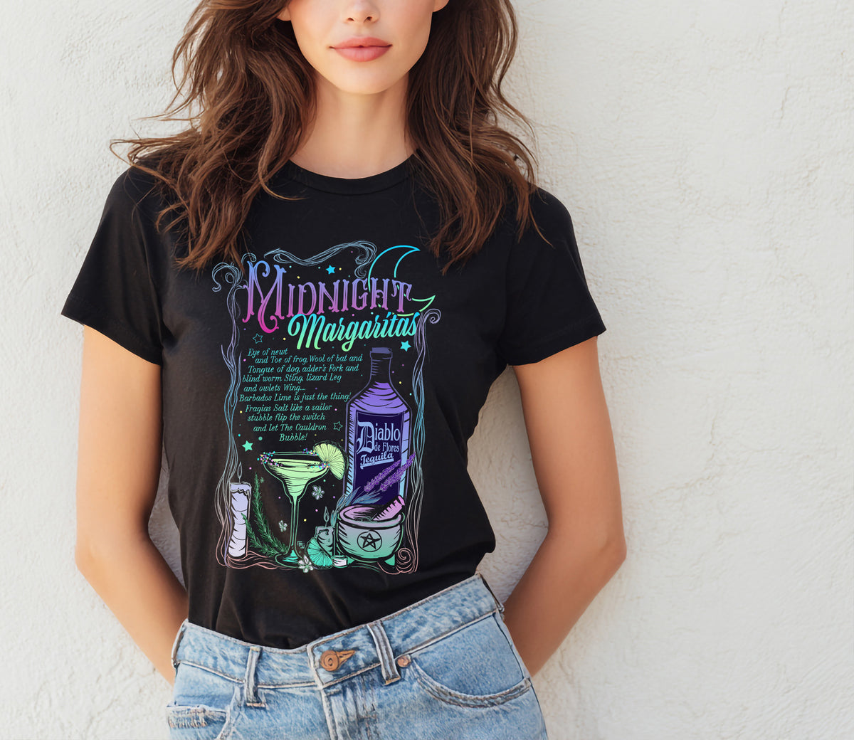 Midnight Margaritas T-Shirt Donna e Unisex | Midnight Art