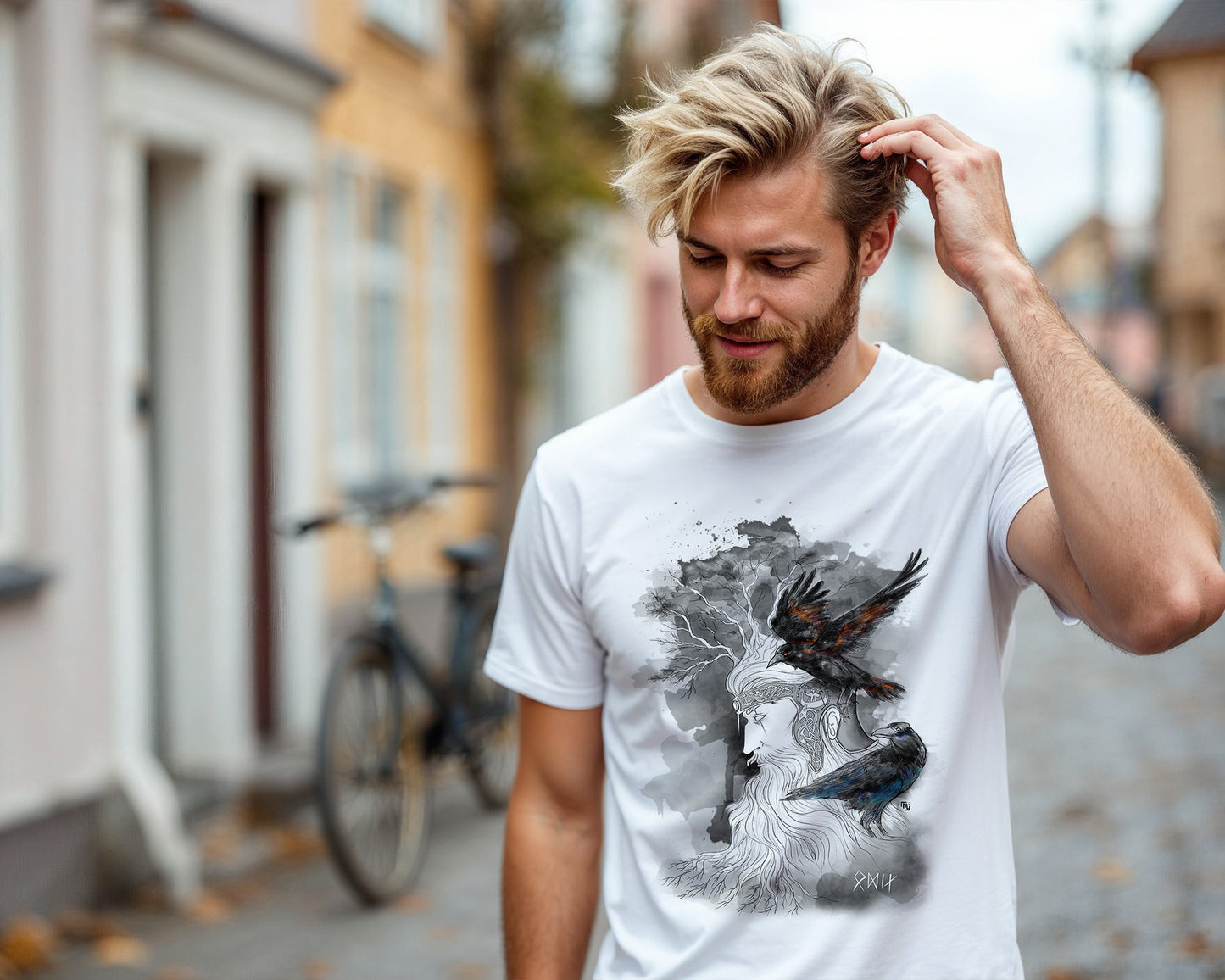 Odino T-Shirt Unisex | Midnight Art