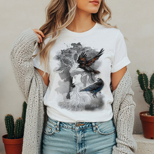 Odino T-Shirt Donna | Midnight Art