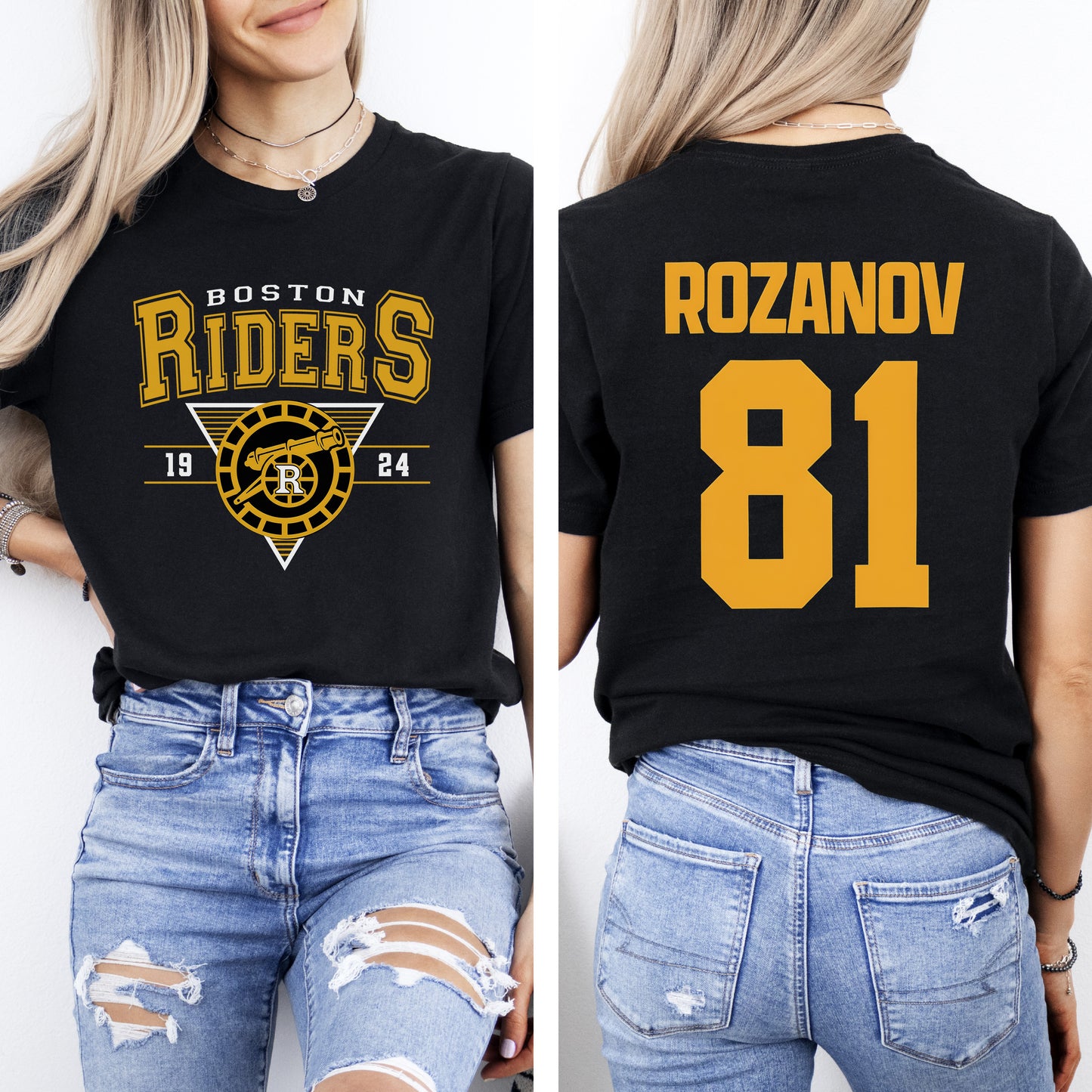 Boston Riders - Ilya Rozanov #81 T-Shirt