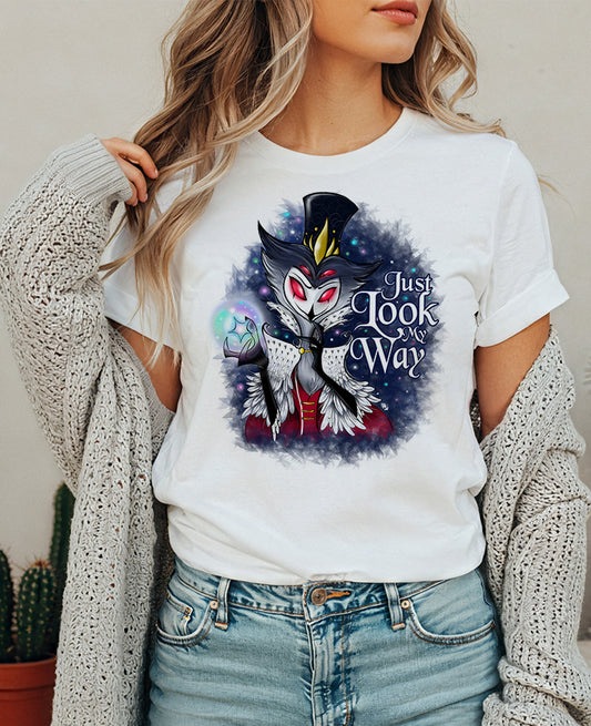 Stolas Helluva Boss T-Shirt Donna – Illustrazione Originale | Midnight Art