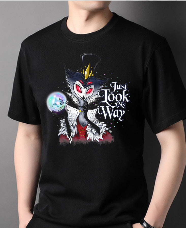 Stolas Helluva Boss T-Shirt Unisex – Illustrazione Originale | Midnight Art