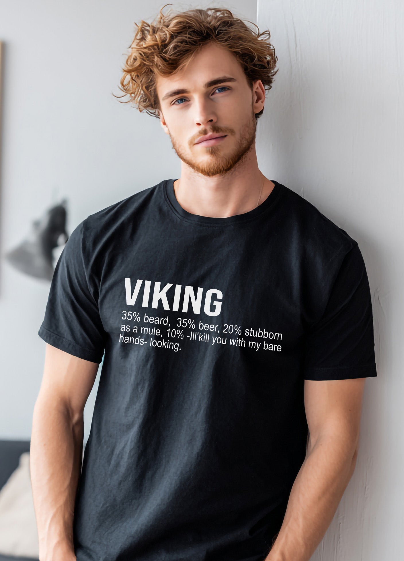 Viking T-Shirt | Midnight Art