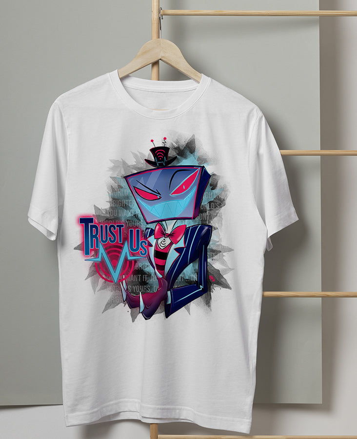 Vox Hazbin Hotel T-Shirt Unisex – Illustrazione Originale | Midnight Art